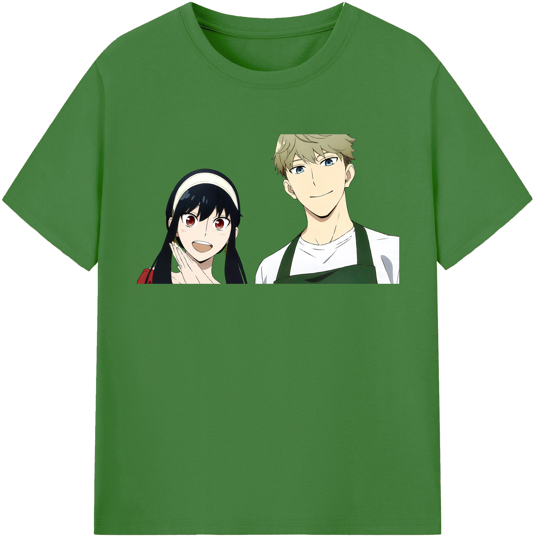 （画像用） SPY×FAMILY间谍家家酒 レディースカジュアルプリントTシャツ（綿100％）